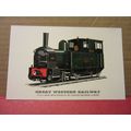 G.W.R., no 823 STEAM ENGINE collector postcard ...