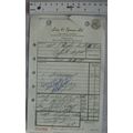 1979 invoice Lewis & Sproson, Shelton, Stoke on...