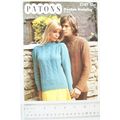 1972 Patons 2297 his & hers cable stitch turtle...