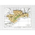 Map of County Waterford Ireland - 1920's SMALL ...