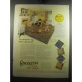 1926 Congoleum Gold Seal Art Rugs Ad - An attra...