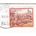 Leibnitz cancel Austria 1991 on Stift St Paul i...