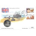 1994 Turks & Caicos British Landing on Gold Bea...