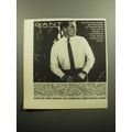 1958 Gant of New Haven Shirts Ad - Men of uncompromising good taste prefer