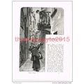 Street in Venice, Italy, Book Illustration (Pri...