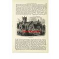 Sandringham Church, Norfolk, Book Illustration ...