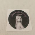New Britney Spears #Britneyiscoming 2'' Sticker