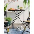 Folding Table- Indoor/Outdoor- Adjustable Heigh...