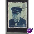 1974 GB WINSTON CHURCHILL 4 1/2P F/U SG 962