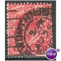 GB stamps 1902-10 KEV11 - 1d SG219 Worthing 2