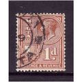 MALTA 1930 SG 195 1d CHESTNUT FINE USED #4