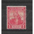 Trinidad.SG147 1d Rose-Red.Mounted Mint.Aug18a