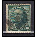 Used 226 10c Daniel Webster Average Plus RA0886