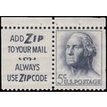 1213 5c George Washington Fine MNH BPS W/Slogan...