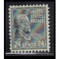 828 24c Benjamin Harrison Fine MNH O4196