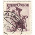 Austria 1948 - SG1142 - 5s purple - "Zillertal"...