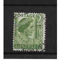 Australia.SG237 2d Queen Elizabeth (Yellow-Gree...