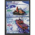 AAT 1998 SE~TE PAIR 45c 'TRANSPORT ' (C.T.O) FI...