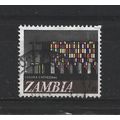 Zambia.SG129 1n Lusaka Cathedral.Fine Used.Sept23a
