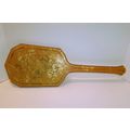 Antique 14" French Ivory Celluloid Hand Mirror
