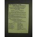 1907 The Farmers' Loan and Trust Company Ad