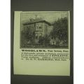 1908 Woodlawn Sanitarium Ad