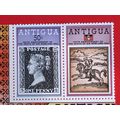 Antigua 1979 Rowland Hill 50c penny black Unmou...