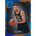 2017-18 Donruss Rated Rookie 183 T.J. Leaf RC I...