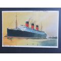 Cunard White Star Berengaria Postcard