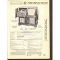 EMERSON model 645 4 tube AM radio receiver Sams...