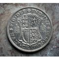 1930 George V Silver 50% Half-crown British Eng...