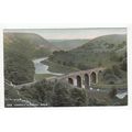 The Viaduct Monsal Dale Postcard Derbyshire A P...