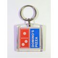 Domino's Pizza Double Sided Acrylic Keychain Ke...