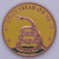 1 oz Copper Collec Colorized Don't Tread On Me ...