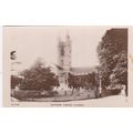 EC846 ASHFORD PARISH CHURCH. R/P POSTCARD