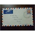 New Zealand 1952 King Georg VI 1s 3d stamp on C...