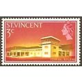 St Vincent 1965 3c Amos Vale Airport Mounted Mi...