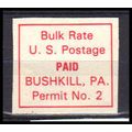 Used Revenue Permit Bushkill, PA. E1235