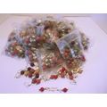 2 LBs Vintage Bead and MOP Earrings Lot Sell Cr...