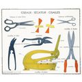 Scissors Garden Shears Cutting Tools Old French...
