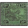 Federated Malay States 1931 SG75 50c Black/Gree...