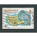 bahamas stamps sg559 sg 559 used columbus