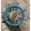 Vintage Pilgrim Fathers Mayflower Blue Enamel S...