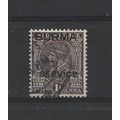 Burma.O4 1a Chocolate.Fine Used.Jul25f