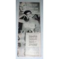 1960 Lovable Brigitte Bardot Bra Ad - The Secret