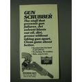 1980 Birchwood Casey Gun Scrubber Ad - The stuf...