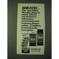 1980 Birchwood Casey Sheath Rust Preventive Ad ...