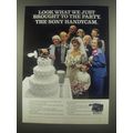 1985 Sony Handycam Camera Ad - Brought to the Party