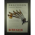 1997 Ruger Target Rifle Ad - No. 1-V, KM77 Mark II +