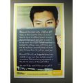 2001 Microsoft Office XP Software Ad - Because He Has New Office XP